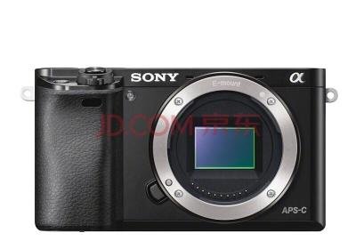 索尼（SONY）Alpha 6000 APS-C微单数码相机机身 黑色（约2430万有效像素 a6000）